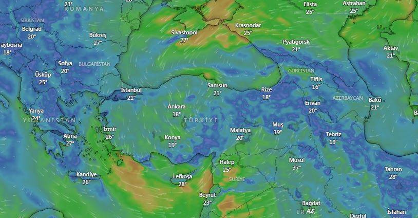 Meteorolojiden bölge ve saat verip uyardı! Fırtına geliyor - Resim: 9